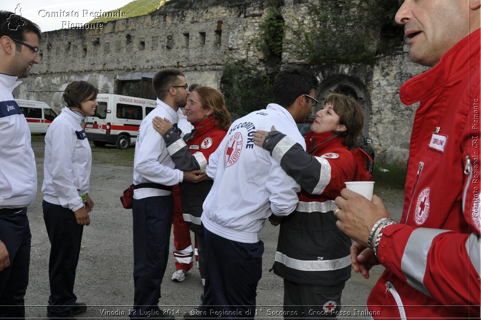 Vinadio 12 Luglio 2014 - Gara Regionale di 1 Soccorso - Croce Rossa Italiana- Comitato Regionale del Piemonte