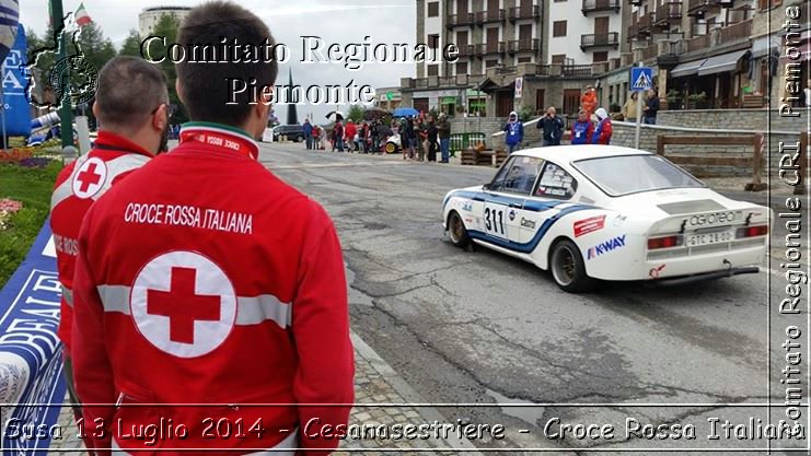 Susa 13 Luglio 2014 - Cesanasestriere - Croce Rossa Italiana- Comitato Regionale del Piemonte