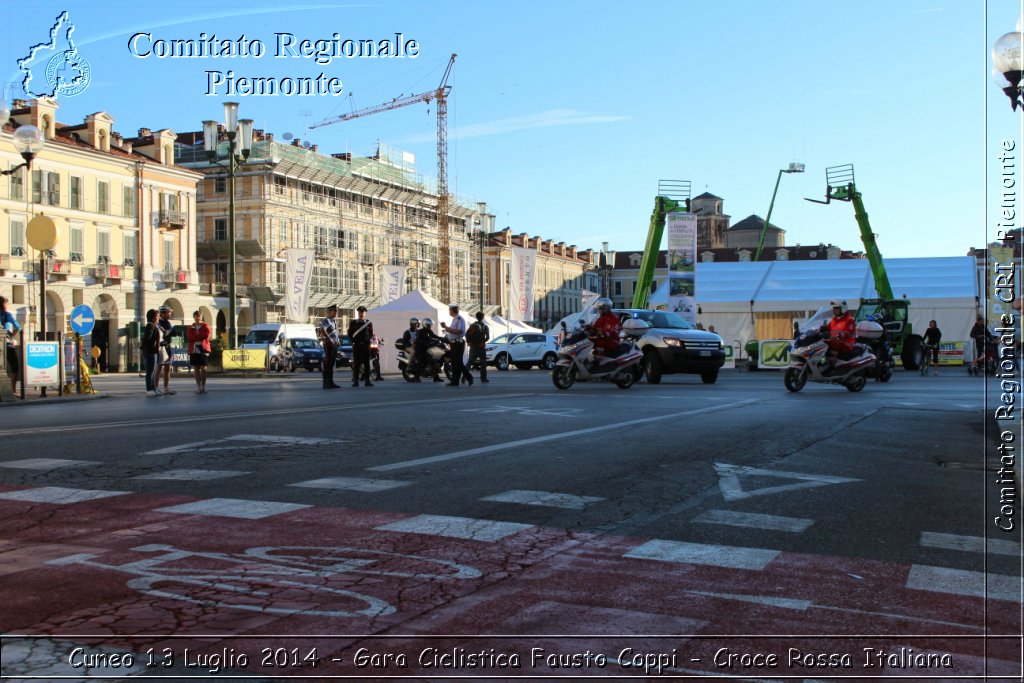 Cuneo 13 Luglio 2014 - Gara Ciclistica Fausto Coppi - Croce Rossa Italiana- Comitato Regionale del Piemonte