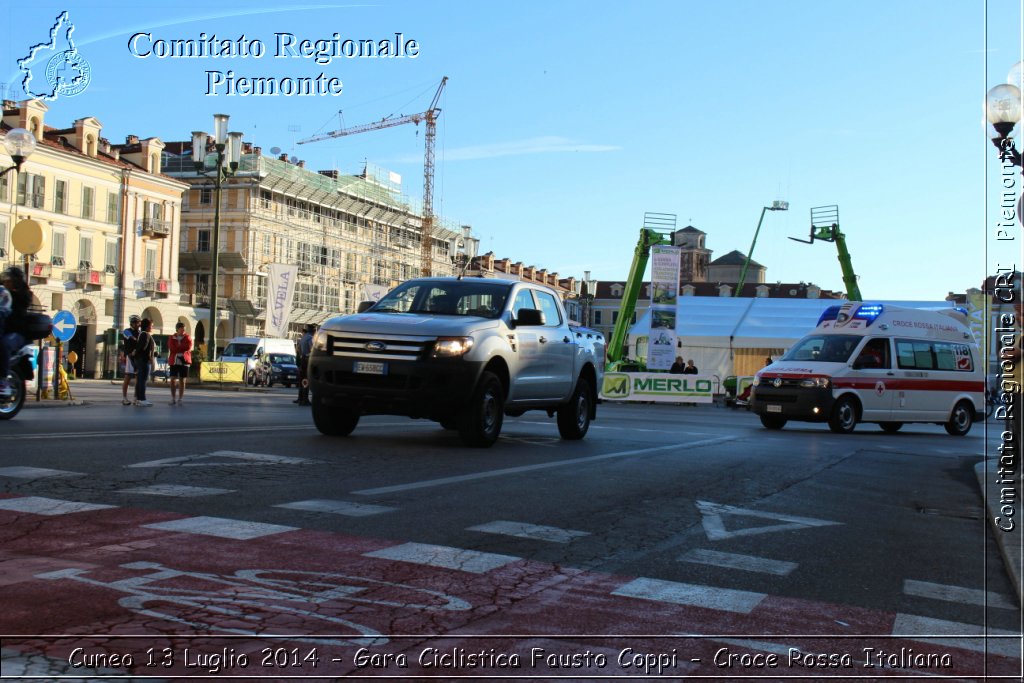 Cuneo 13 Luglio 2014 - Gara Ciclistica Fausto Coppi - Croce Rossa Italiana- Comitato Regionale del Piemonte