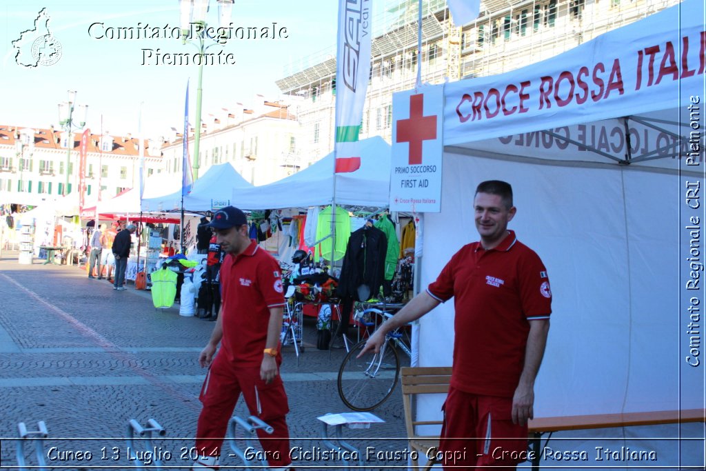 Cuneo 13 Luglio 2014 - Gara Ciclistica Fausto Coppi - Croce Rossa Italiana- Comitato Regionale del Piemonte