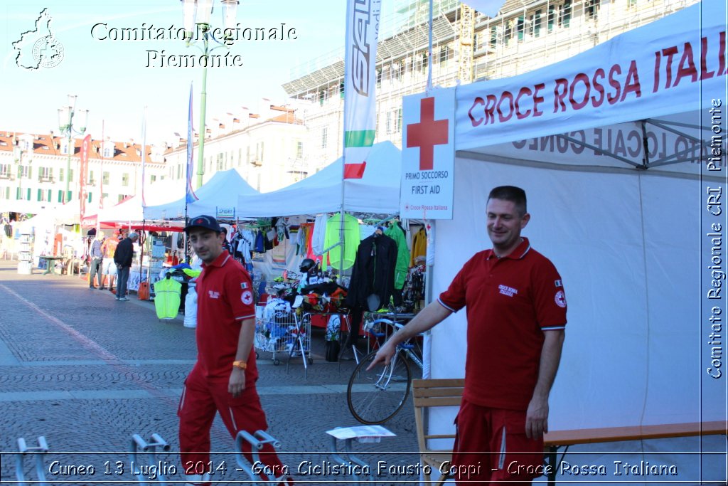 Cuneo 13 Luglio 2014 - Gara Ciclistica Fausto Coppi - Croce Rossa Italiana- Comitato Regionale del Piemonte