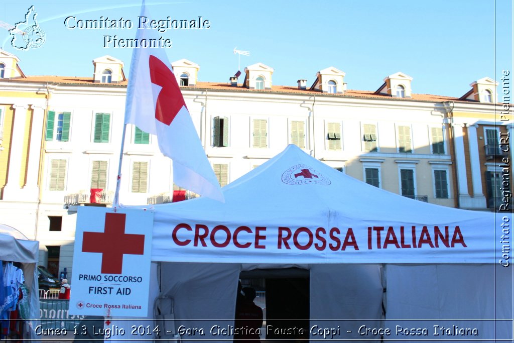 Cuneo 13 Luglio 2014 - Gara Ciclistica Fausto Coppi - Croce Rossa Italiana- Comitato Regionale del Piemonte