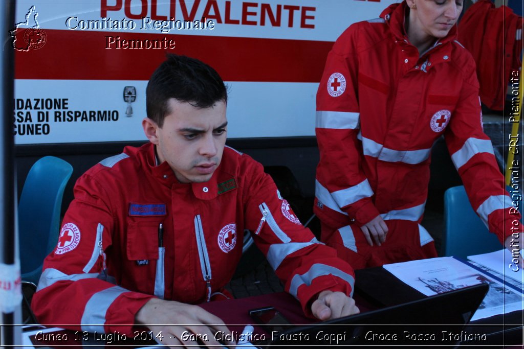 Cuneo 13 Luglio 2014 - Gara Ciclistica Fausto Coppi - Croce Rossa Italiana- Comitato Regionale del Piemonte
