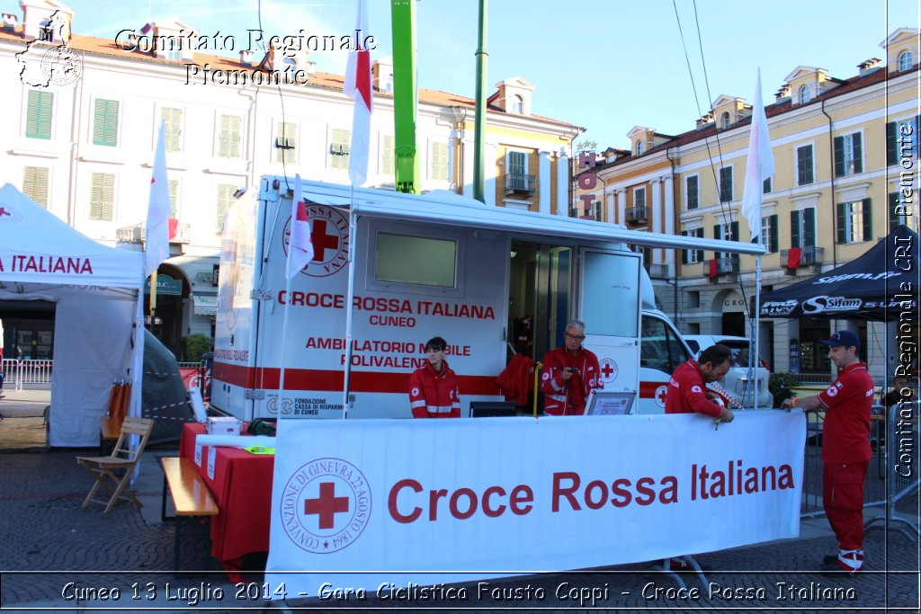 Cuneo 13 Luglio 2014 - Gara Ciclistica Fausto Coppi - Croce Rossa Italiana- Comitato Regionale del Piemonte