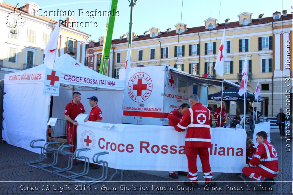 Cuneo 13 Luglio 2014 - Gara Ciclistica Fausto Coppi - Croce Rossa Italiana- Comitato Regionale del Piemonte