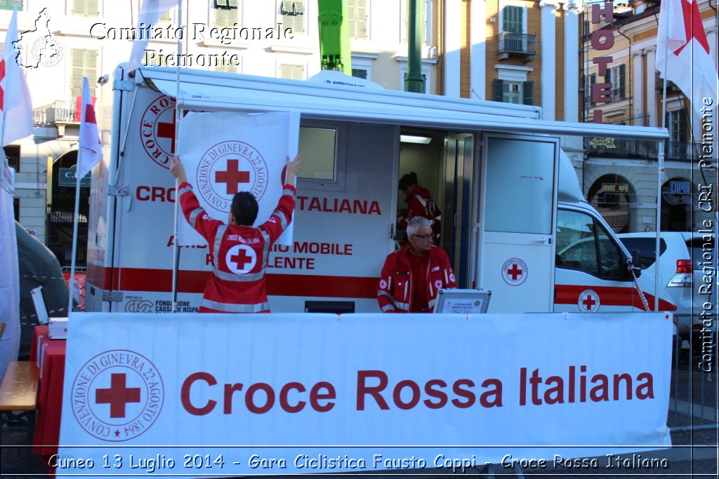 Cuneo 13 Luglio 2014 - Gara Ciclistica Fausto Coppi - Croce Rossa Italiana- Comitato Regionale del Piemonte