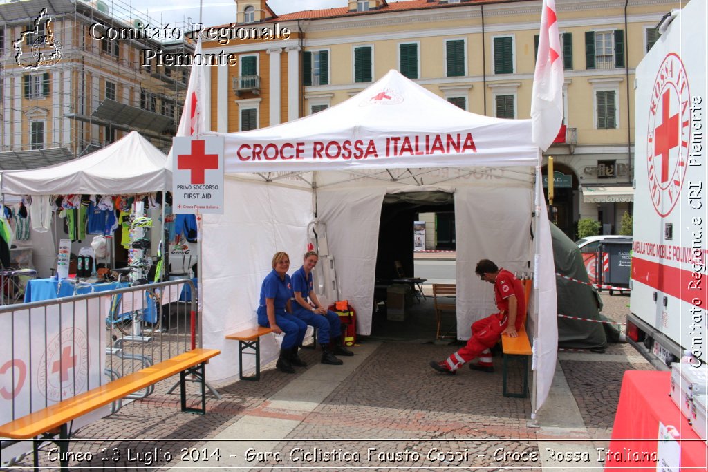 Cuneo 13 Luglio 2014 - Gara Ciclistica Fausto Coppi - Croce Rossa Italiana- Comitato Regionale del Piemonte