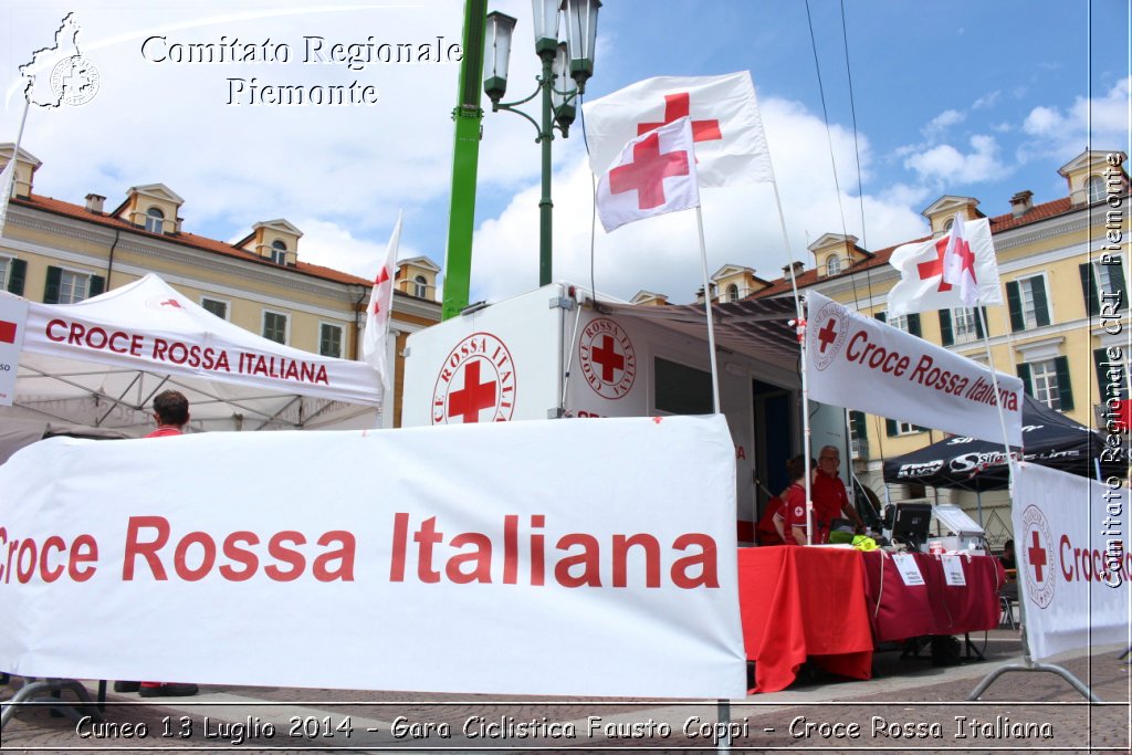 Cuneo 13 Luglio 2014 - Gara Ciclistica Fausto Coppi - Croce Rossa Italiana- Comitato Regionale del Piemonte