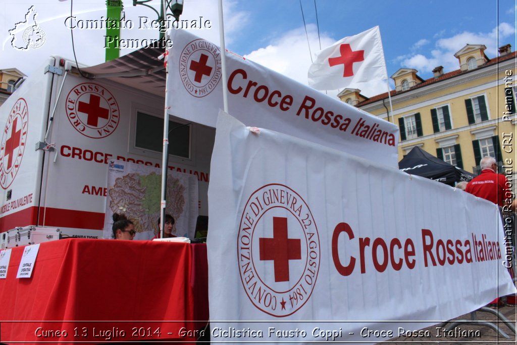 Cuneo 13 Luglio 2014 - Gara Ciclistica Fausto Coppi - Croce Rossa Italiana- Comitato Regionale del Piemonte