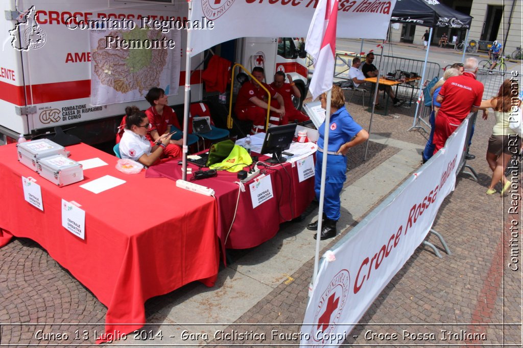 Cuneo 13 Luglio 2014 - Gara Ciclistica Fausto Coppi - Croce Rossa Italiana- Comitato Regionale del Piemonte