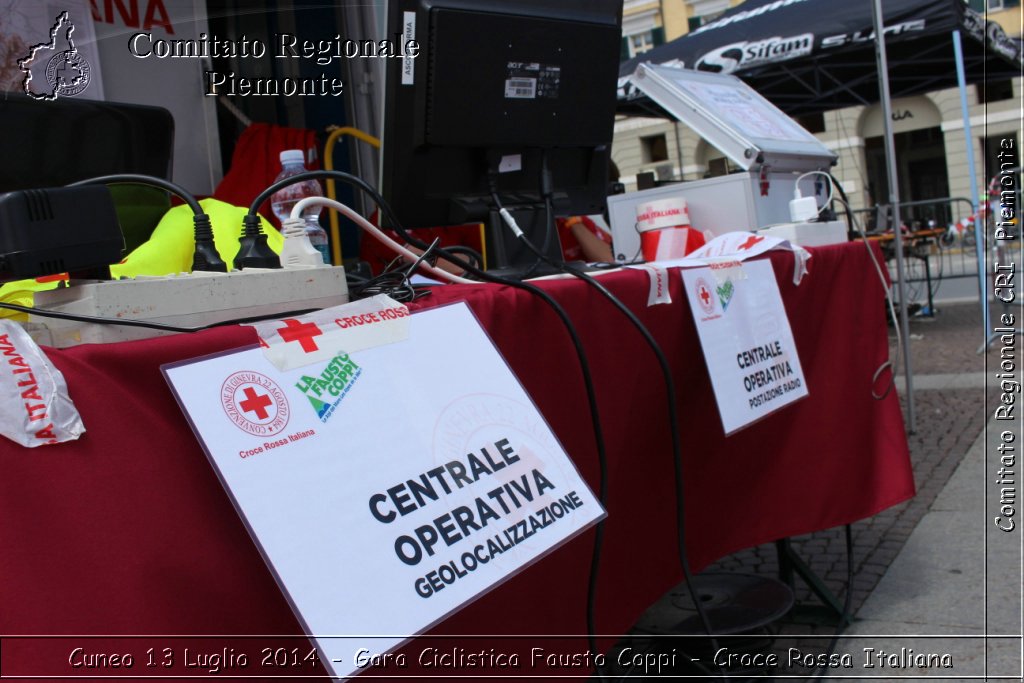 Cuneo 13 Luglio 2014 - Gara Ciclistica Fausto Coppi - Croce Rossa Italiana- Comitato Regionale del Piemonte