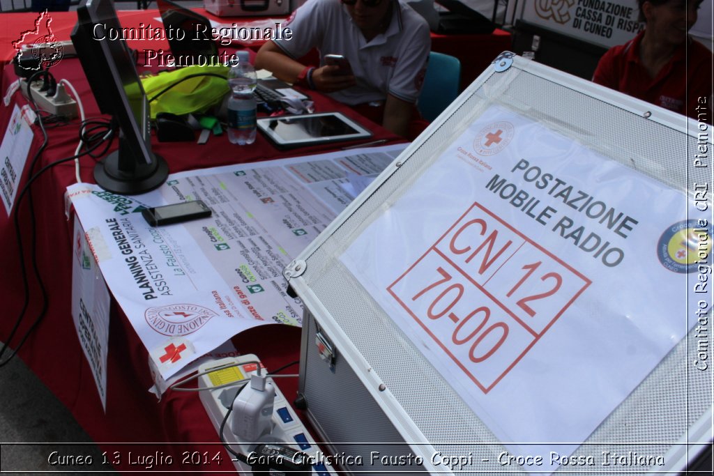 Cuneo 13 Luglio 2014 - Gara Ciclistica Fausto Coppi - Croce Rossa Italiana- Comitato Regionale del Piemonte