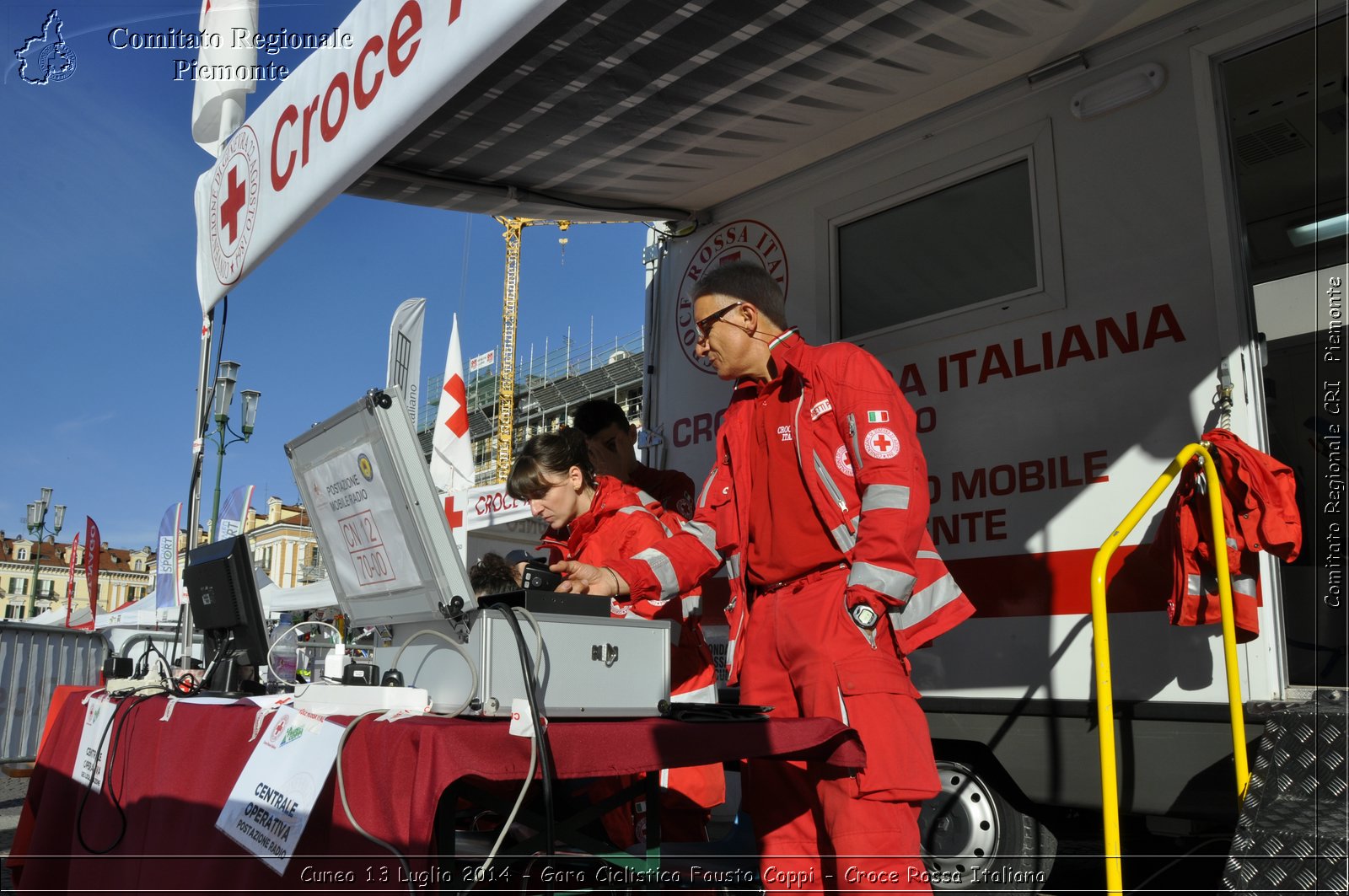 Cuneo 13 Luglio 2014 - Gara Ciclistica Fausto Coppi - Croce Rossa Italiana- Comitato Regionale del Piemonte