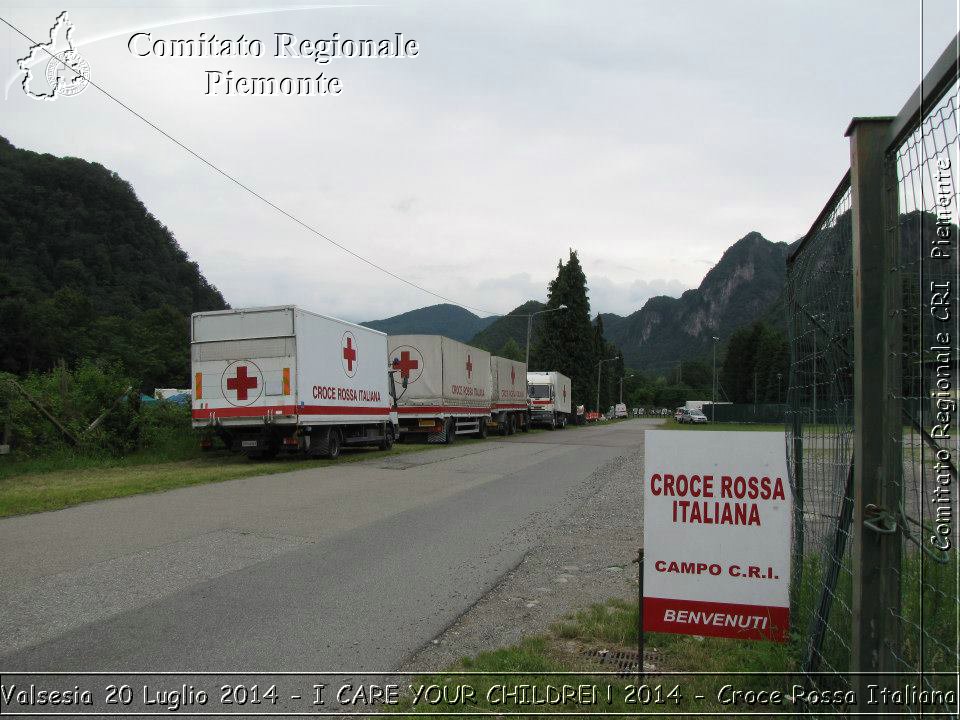 Valsesia 20 Luglio 2014 - I CARE YOUR CHILDREN 2014 - Croce Rossa Italiana- Comitato Regionale del Piemonte