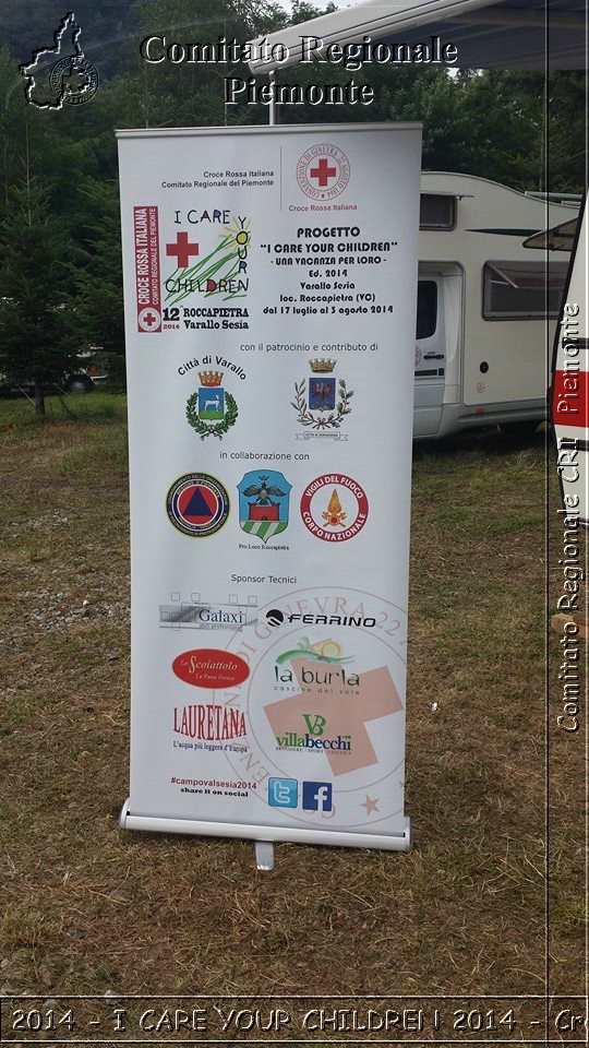 Valsesia 20 Luglio 2014 - I CARE YOUR CHILDREN 2014 - Croce Rossa Italiana- Comitato Regionale del Piemonte