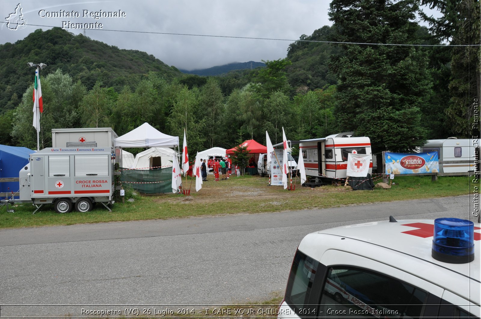 Roccapietra (VC) 26 Luglio 2014 - I CARE YOUR CHILDREN 2014 - Croce Rossa Italiana- Comitato Regionale del Piemonte