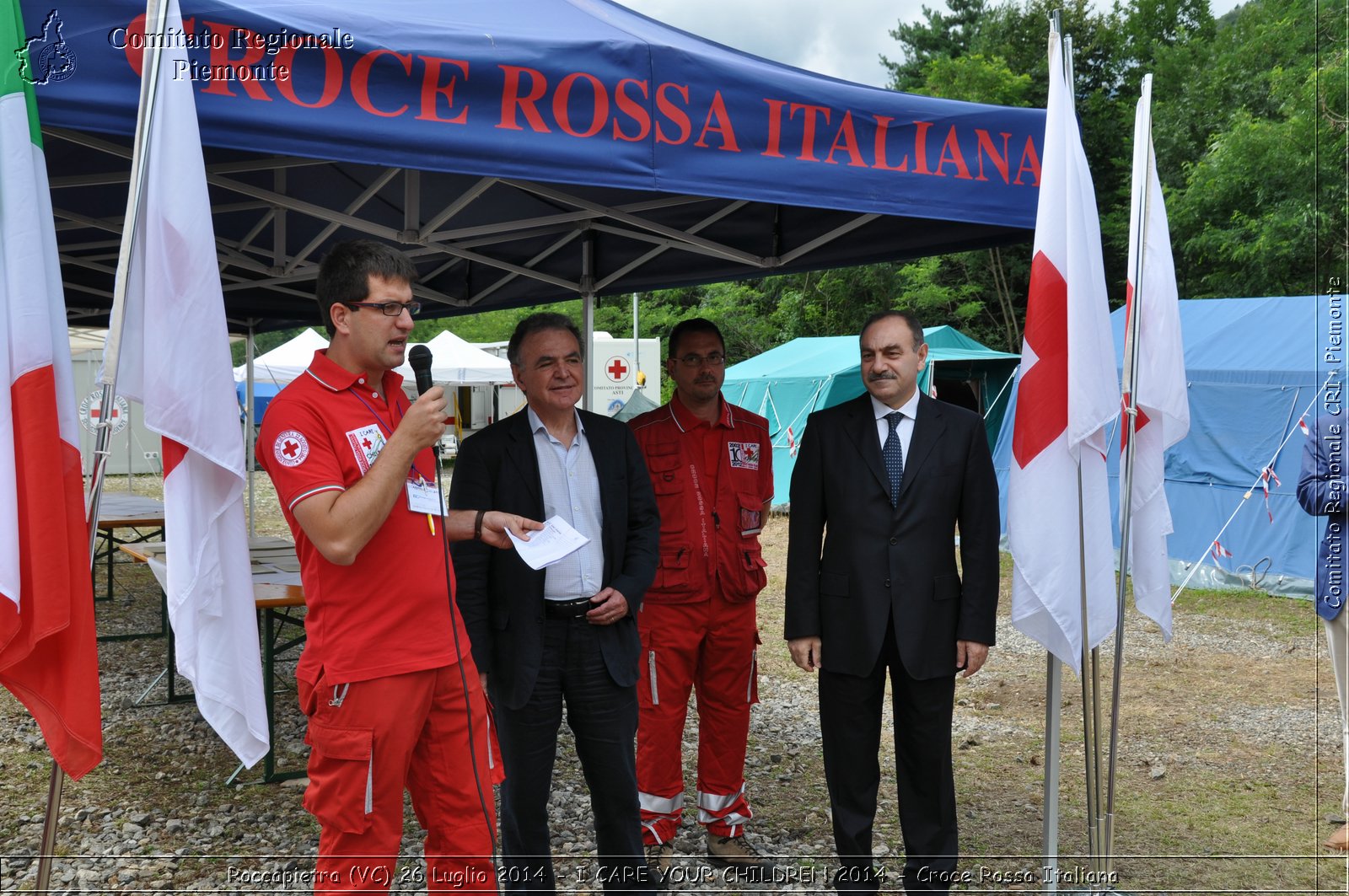 Roccapietra (VC) 26 Luglio 2014 - I CARE YOUR CHILDREN 2014 - Croce Rossa Italiana- Comitato Regionale del Piemonte