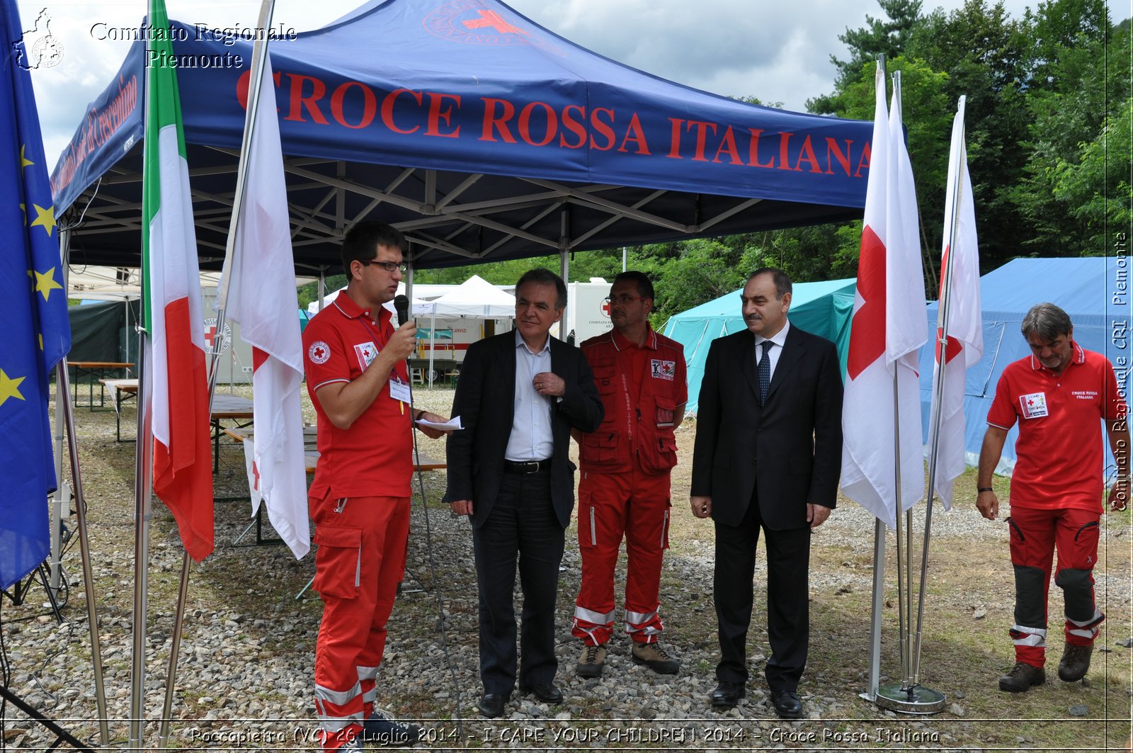 Roccapietra (VC) 26 Luglio 2014 - I CARE YOUR CHILDREN 2014 - Croce Rossa Italiana- Comitato Regionale del Piemonte