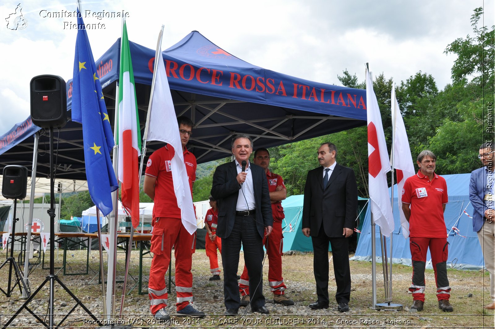 Roccapietra (VC) 26 Luglio 2014 - I CARE YOUR CHILDREN 2014 - Croce Rossa Italiana- Comitato Regionale del Piemonte