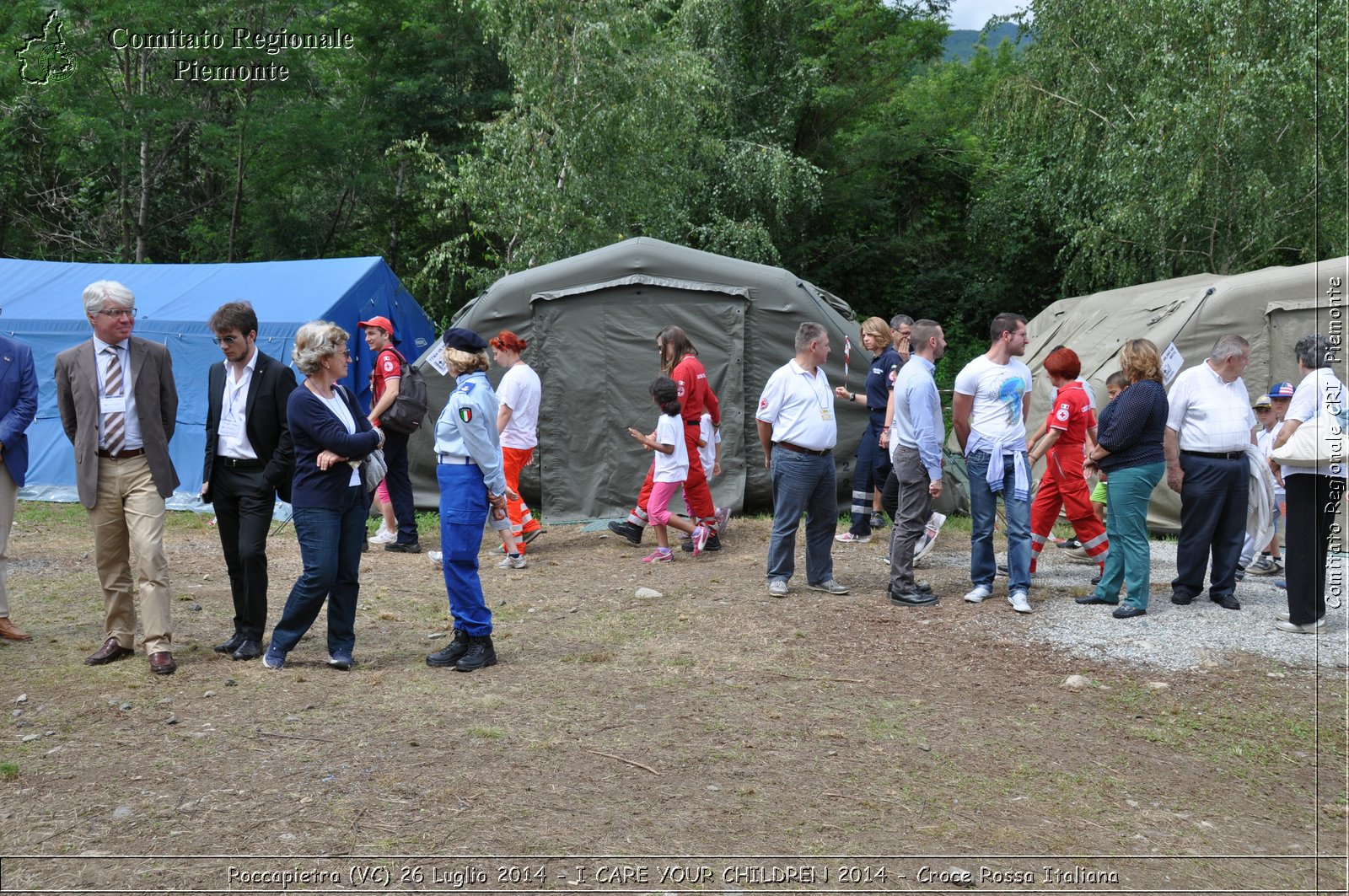 Roccapietra (VC) 26 Luglio 2014 - I CARE YOUR CHILDREN 2014 - Croce Rossa Italiana- Comitato Regionale del Piemonte