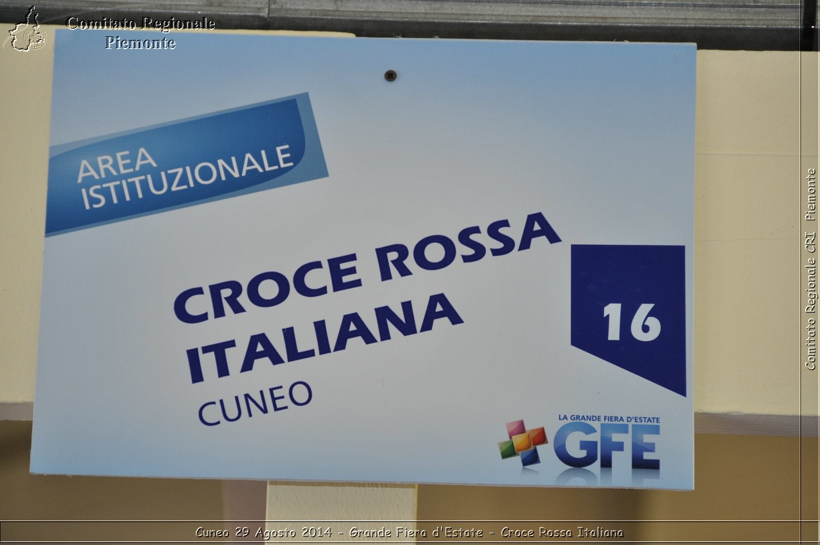 Cuneo 29 Agosto 2014 - Grande Fiera d'Estate - Croce Rossa Italiana- Comitato Regionale del Piemonte