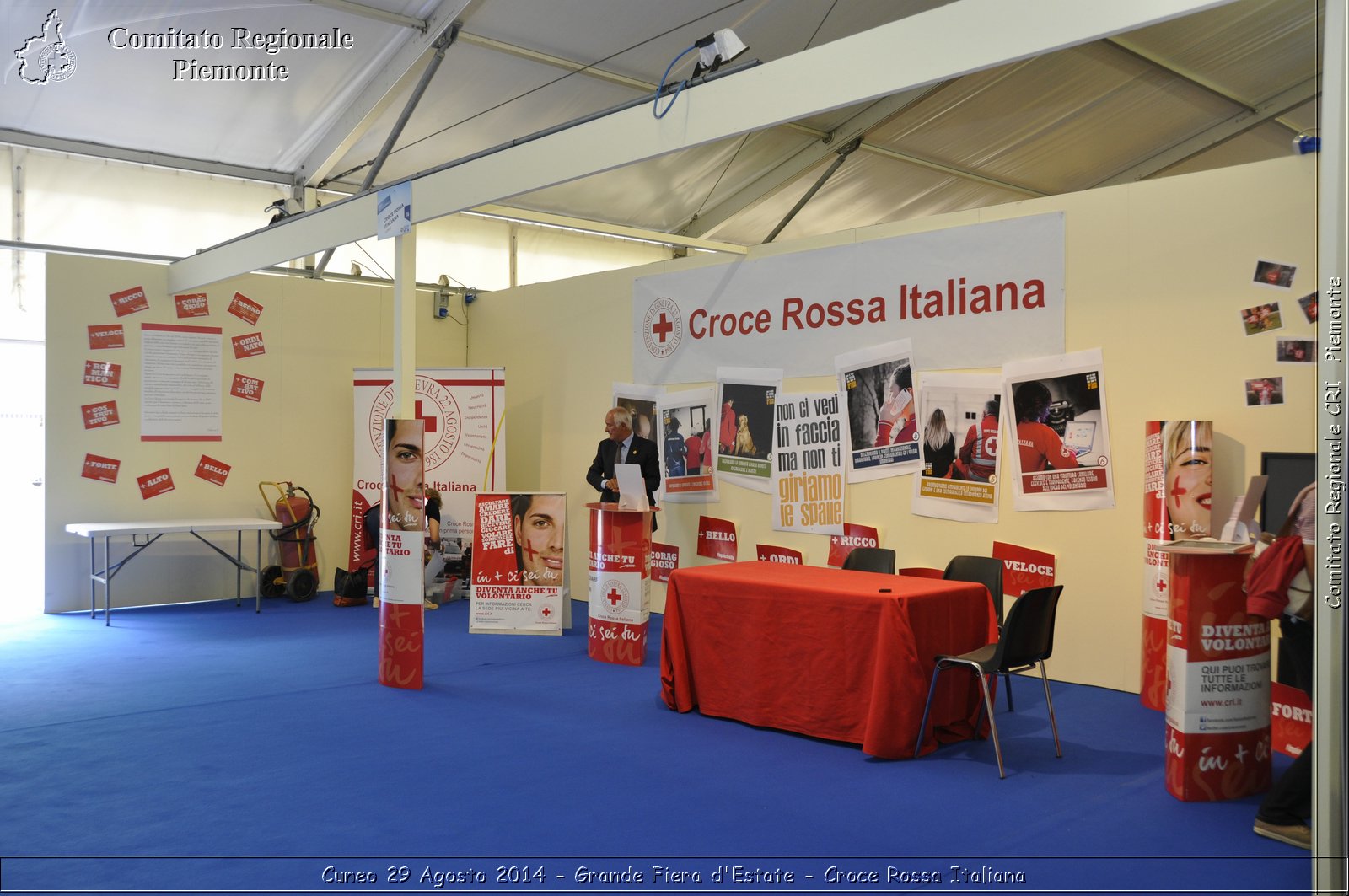 Cuneo 29 Agosto 2014 - Grande Fiera d'Estate - Croce Rossa Italiana- Comitato Regionale del Piemonte