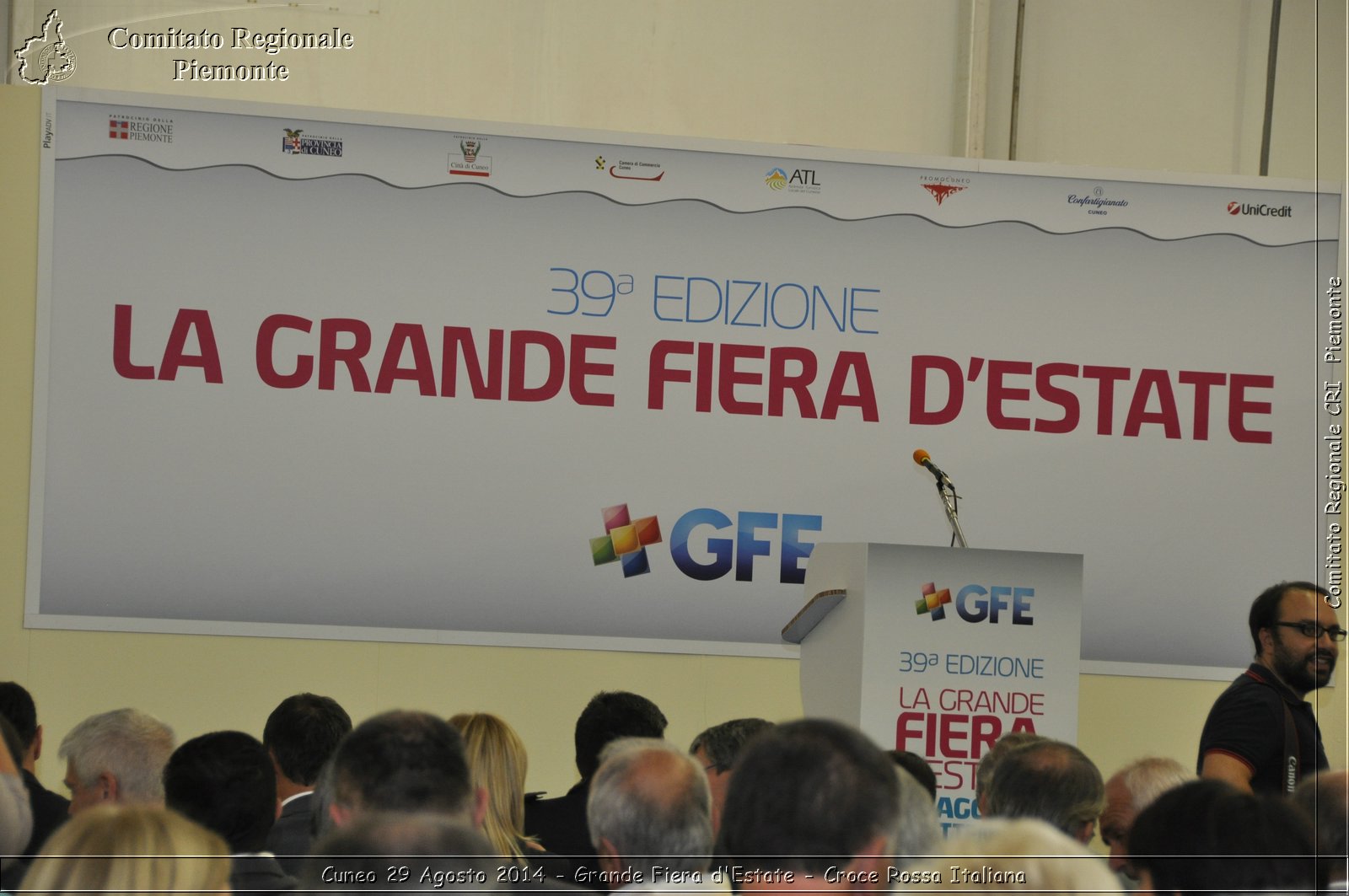 Cuneo 29 Agosto 2014 - Grande Fiera d'Estate - Croce Rossa Italiana- Comitato Regionale del Piemonte