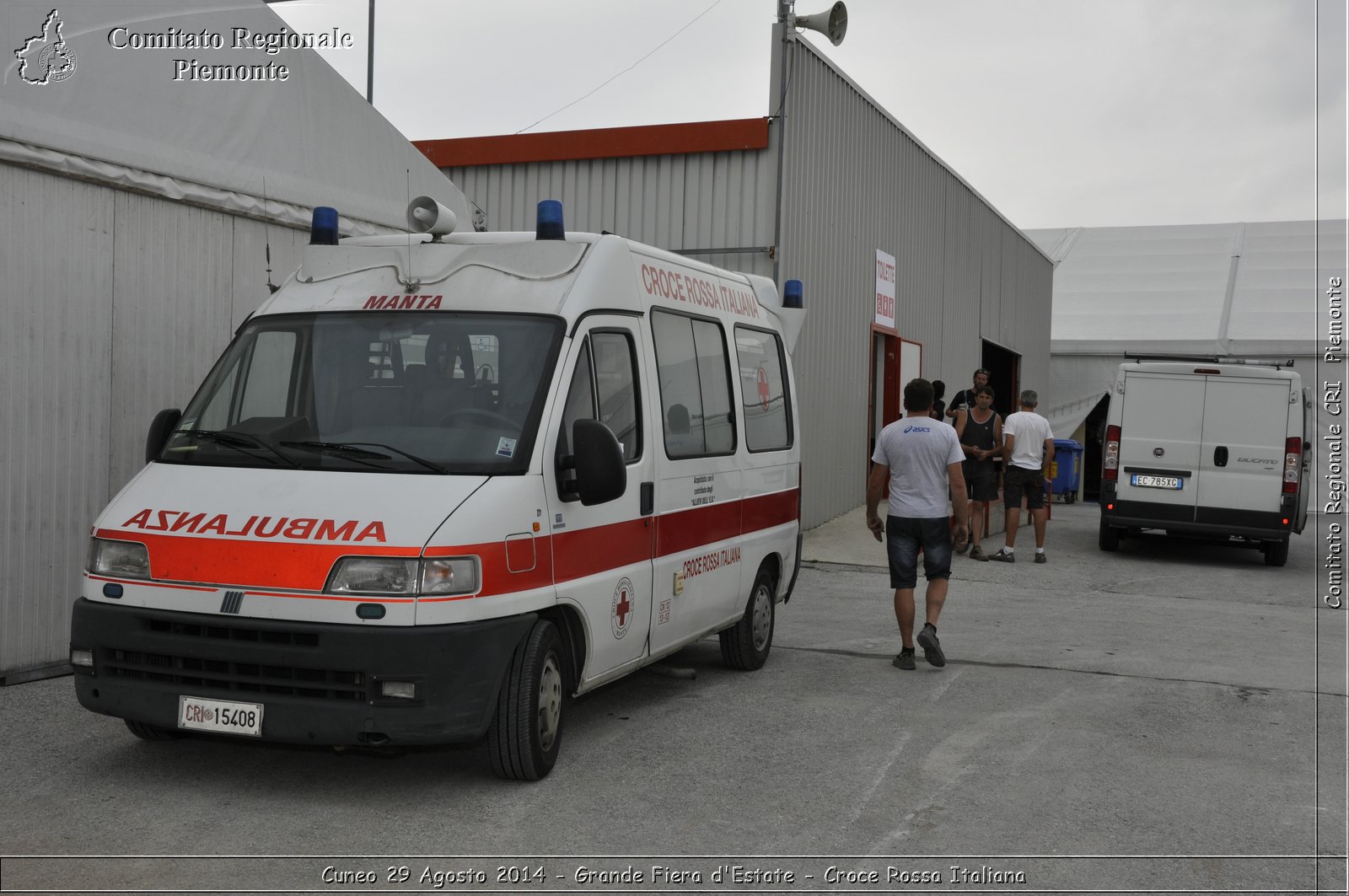 Cuneo 29 Agosto 2014 - Grande Fiera d'Estate - Croce Rossa Italiana- Comitato Regionale del Piemonte