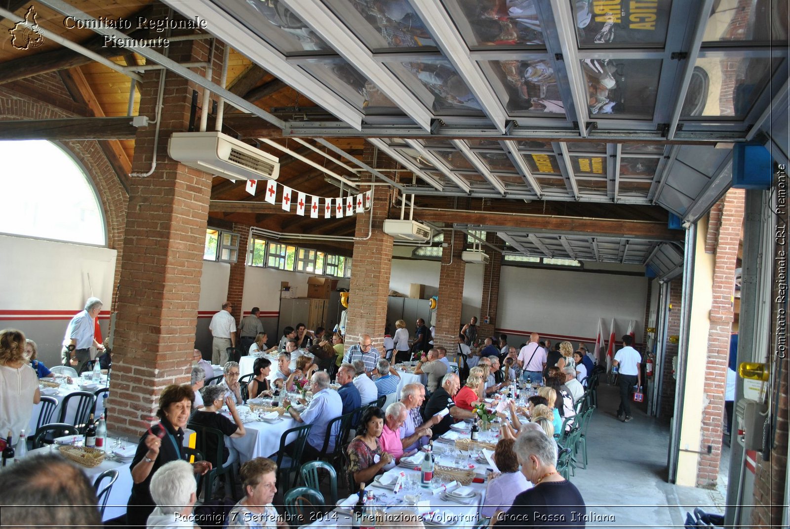 Racconigi 7 Settembre 2014 - Premiazione Volontari - Croce Rossa Italiana- Comitato Regionale del Piemonte