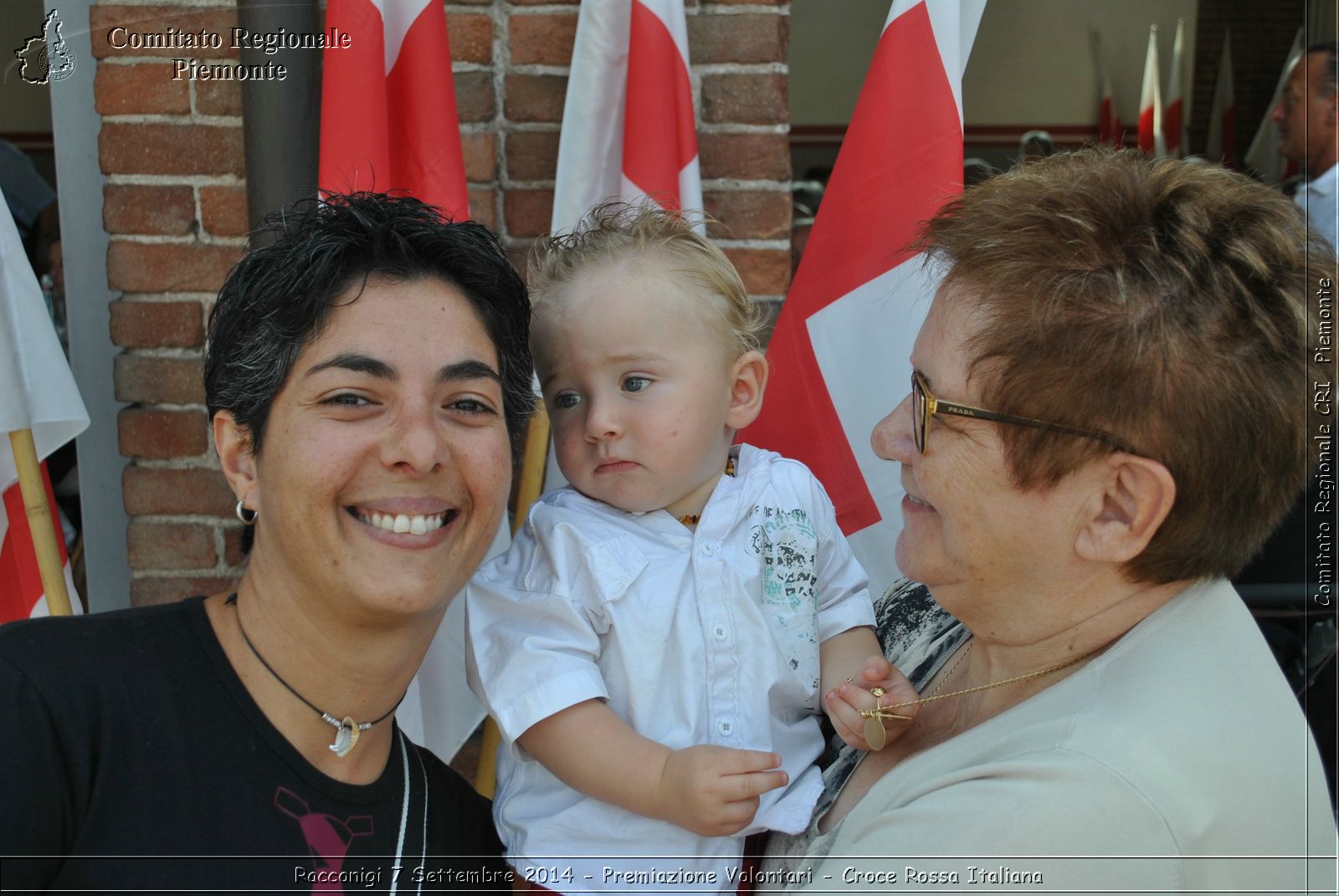 Racconigi 7 Settembre 2014 - Premiazione Volontari - Croce Rossa Italiana- Comitato Regionale del Piemonte