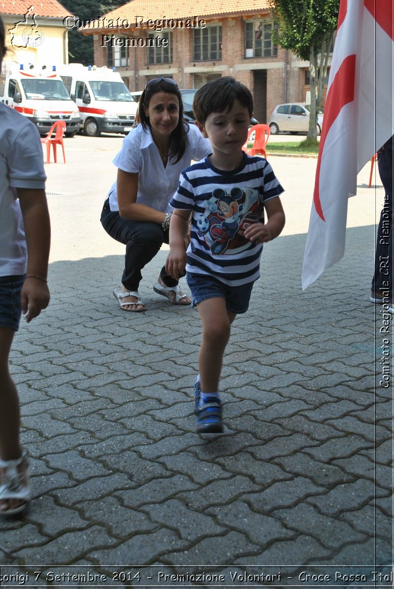 Racconigi 7 Settembre 2014 - Premiazione Volontari - Croce Rossa Italiana- Comitato Regionale del Piemonte