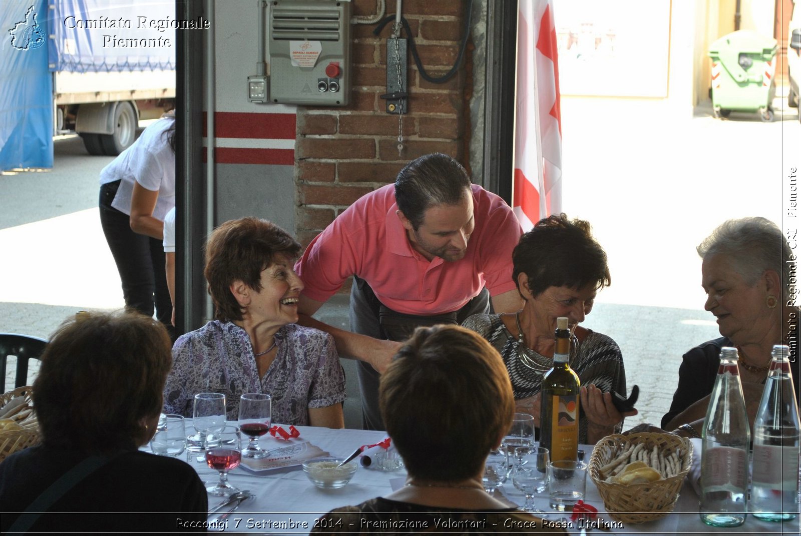 Racconigi 7 Settembre 2014 - Premiazione Volontari - Croce Rossa Italiana- Comitato Regionale del Piemonte