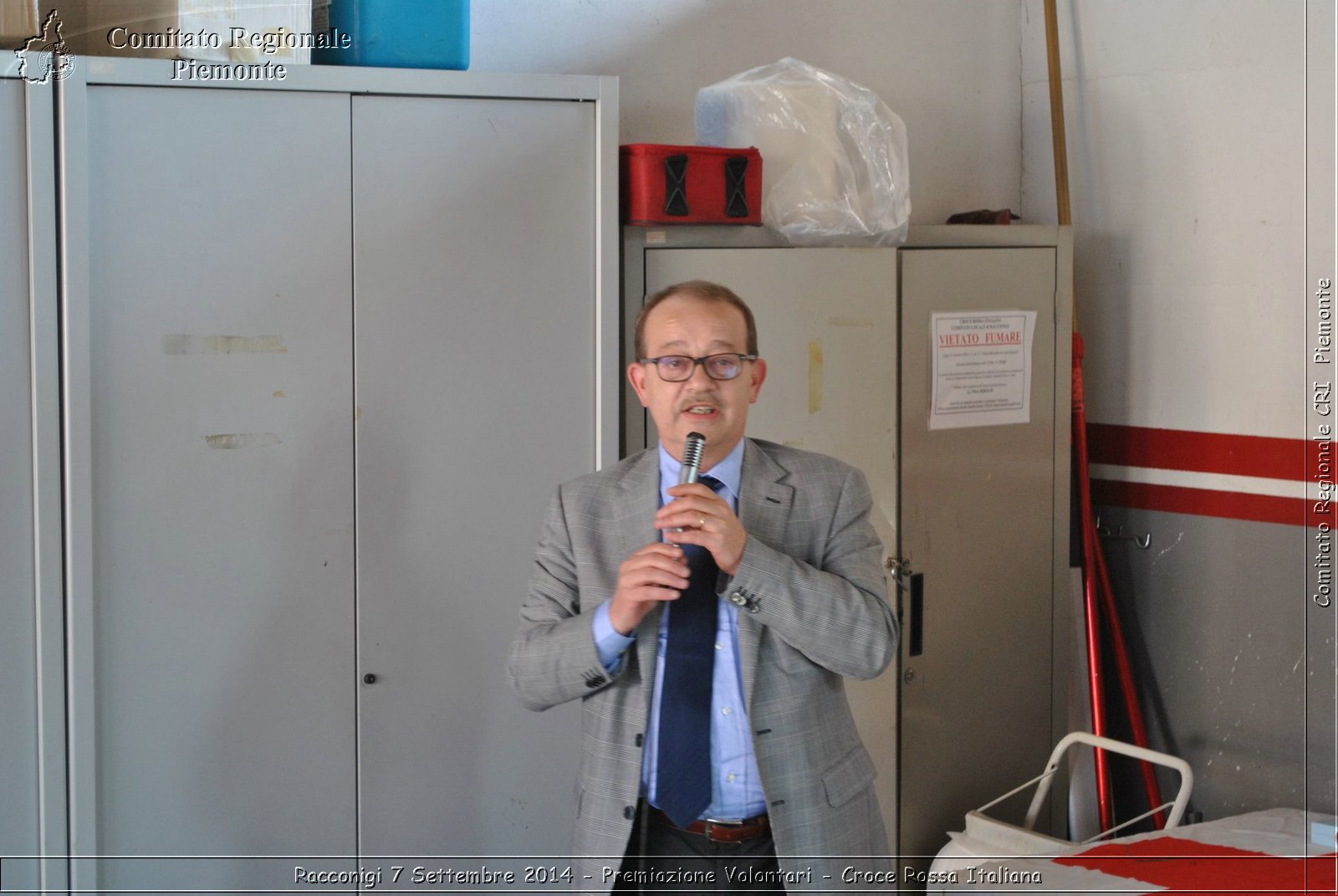 Racconigi 7 Settembre 2014 - Premiazione Volontari - Croce Rossa Italiana- Comitato Regionale del Piemonte