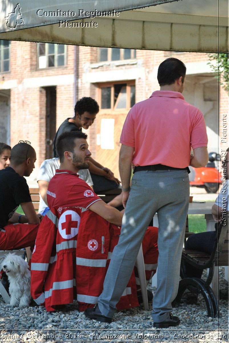 Racconigi 7 Settembre 2014 - Premiazione Volontari - Croce Rossa Italiana- Comitato Regionale del Piemonte