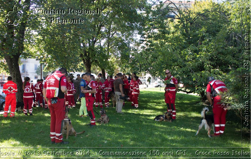 Casale M.to 13 Settembre 2014 - Commemorazione 150 anni CRI - Croce Rossa Italiana- Comitato Regionale del Piemonte