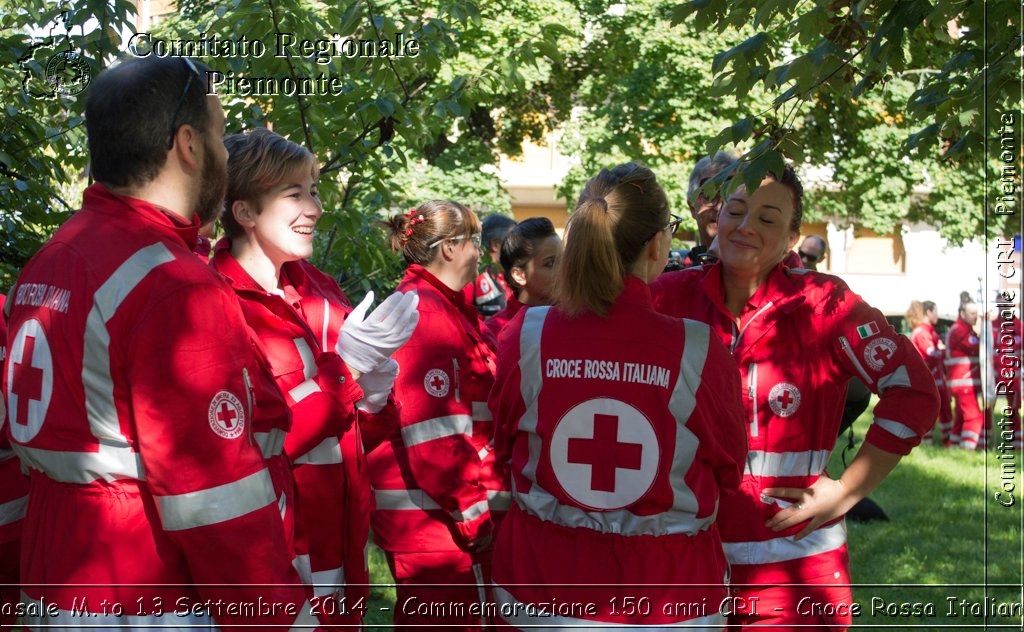 Casale M.to 13 Settembre 2014 - Commemorazione 150 anni CRI - Croce Rossa Italiana- Comitato Regionale del Piemonte