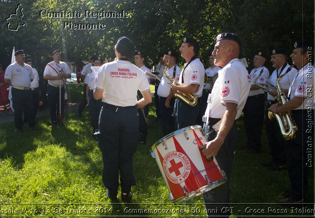 Casale M.to 13 Settembre 2014 - Commemorazione 150 anni CRI - Croce Rossa Italiana- Comitato Regionale del Piemonte