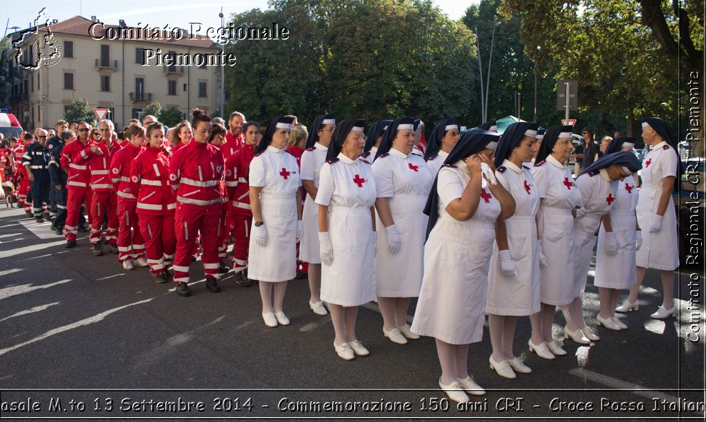 Casale M.to 13 Settembre 2014 - Commemorazione 150 anni CRI - Croce Rossa Italiana- Comitato Regionale del Piemonte