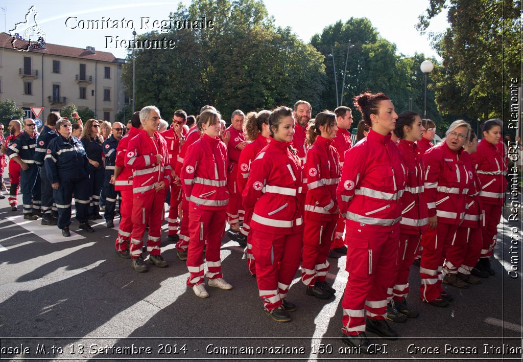 Casale M.to 13 Settembre 2014 - Commemorazione 150 anni CRI - Croce Rossa Italiana- Comitato Regionale del Piemonte