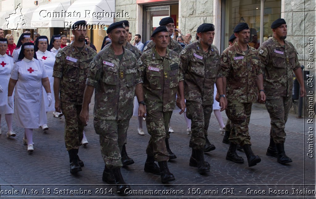 Casale M.to 13 Settembre 2014 - Commemorazione 150 anni CRI - Croce Rossa Italiana- Comitato Regionale del Piemonte