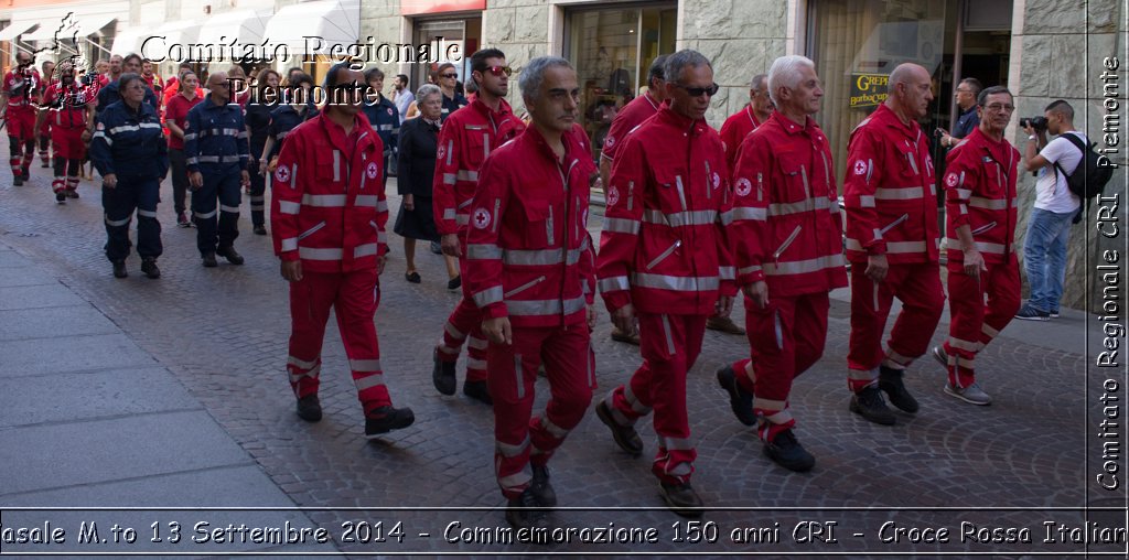 Casale M.to 13 Settembre 2014 - Commemorazione 150 anni CRI - Croce Rossa Italiana- Comitato Regionale del Piemonte