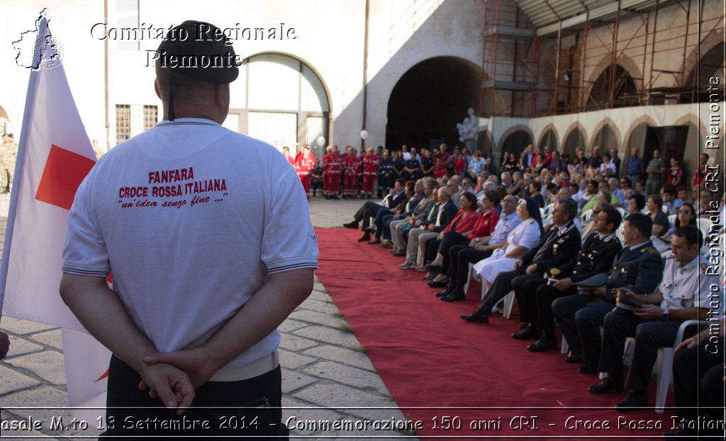 Casale M.to 13 Settembre 2014 - Commemorazione 150 anni CRI - Croce Rossa Italiana- Comitato Regionale del Piemonte