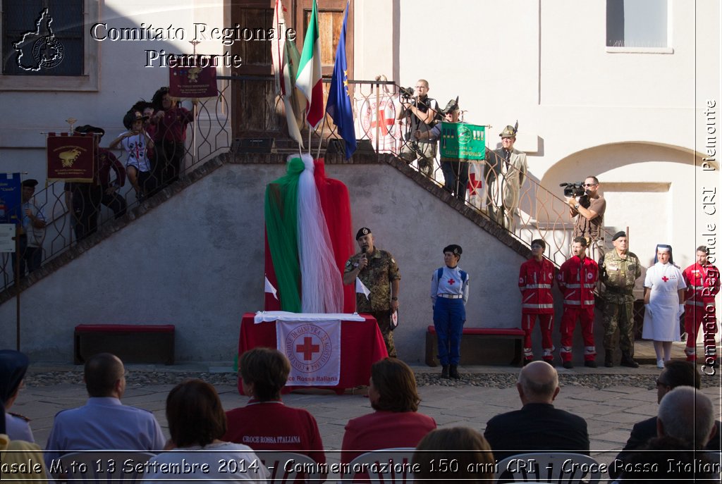 Casale M.to 13 Settembre 2014 - Commemorazione 150 anni CRI - Croce Rossa Italiana- Comitato Regionale del Piemonte