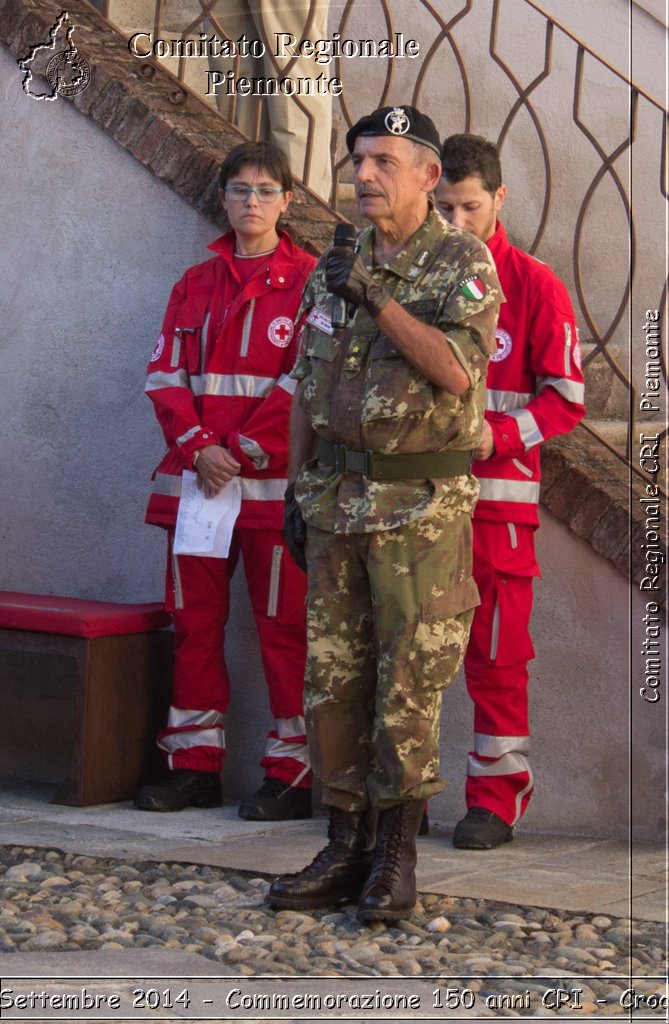 Casale M.to 13 Settembre 2014 - Commemorazione 150 anni CRI - Croce Rossa Italiana- Comitato Regionale del Piemonte