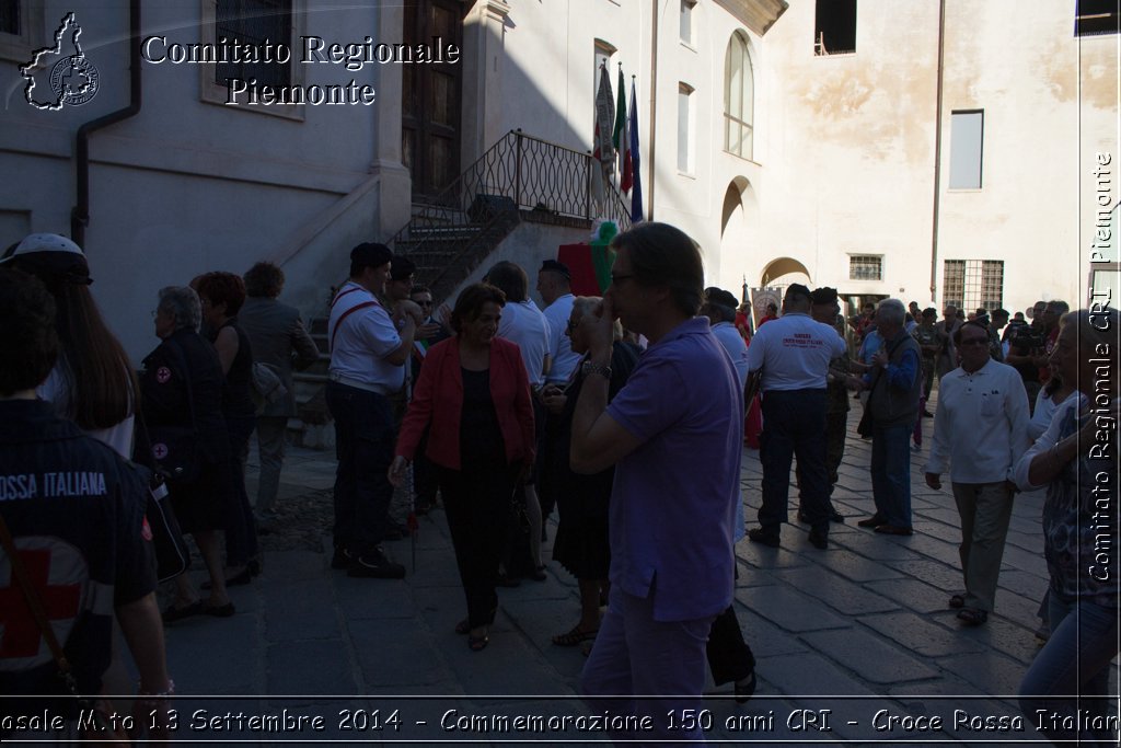 Casale M.to 13 Settembre 2014 - Commemorazione 150 anni CRI - Croce Rossa Italiana- Comitato Regionale del Piemonte