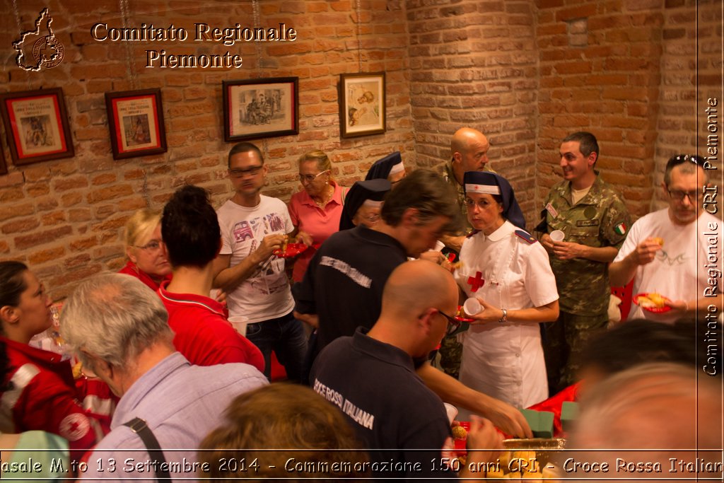 Casale M.to 13 Settembre 2014 - Commemorazione 150 anni CRI - Croce Rossa Italiana- Comitato Regionale del Piemonte