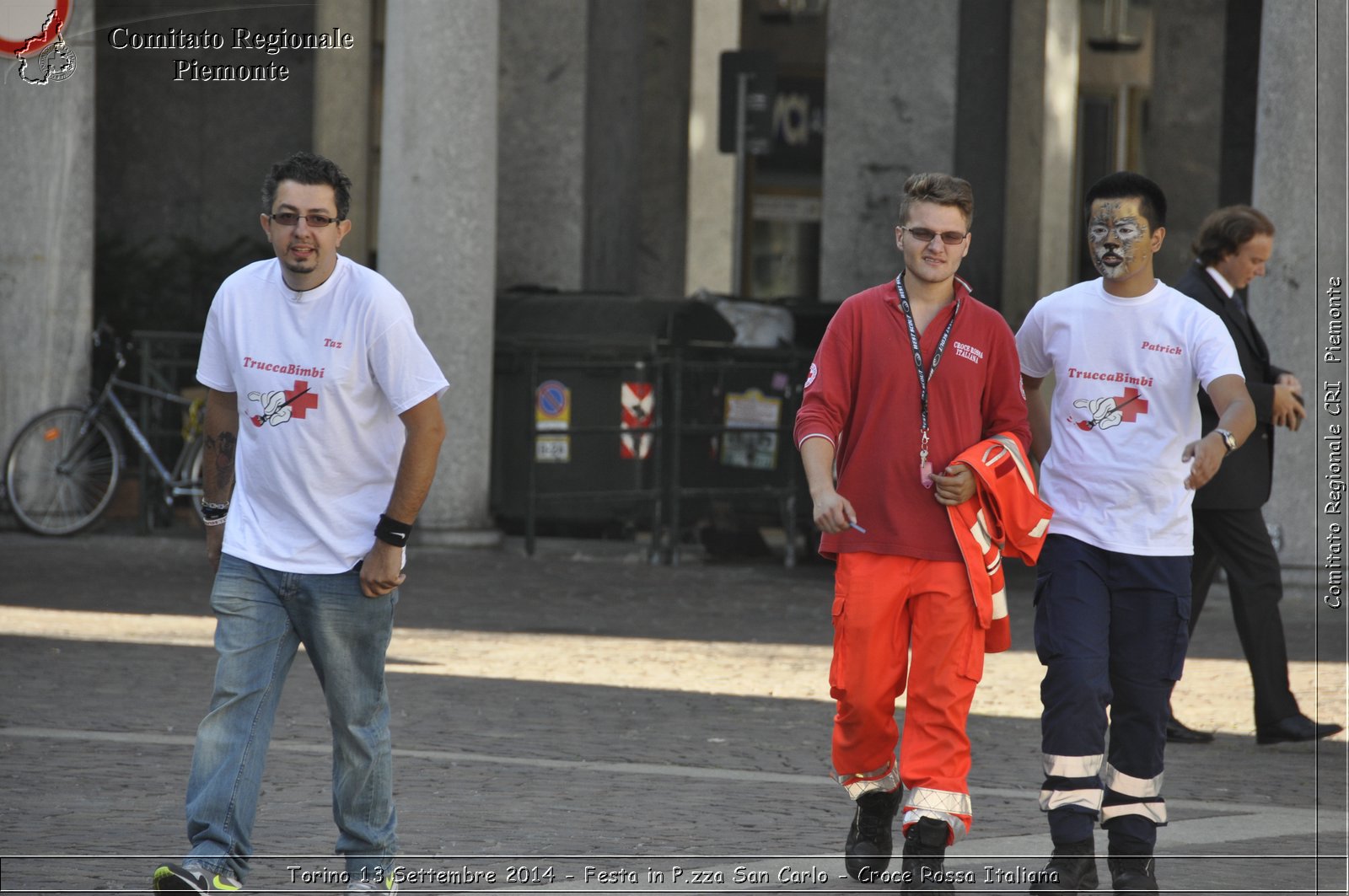 Torino 13 Settembre 2014 - Festa in P.zza San Carlo - Croce Rossa Italiana- Comitato Regionale del Piemonte