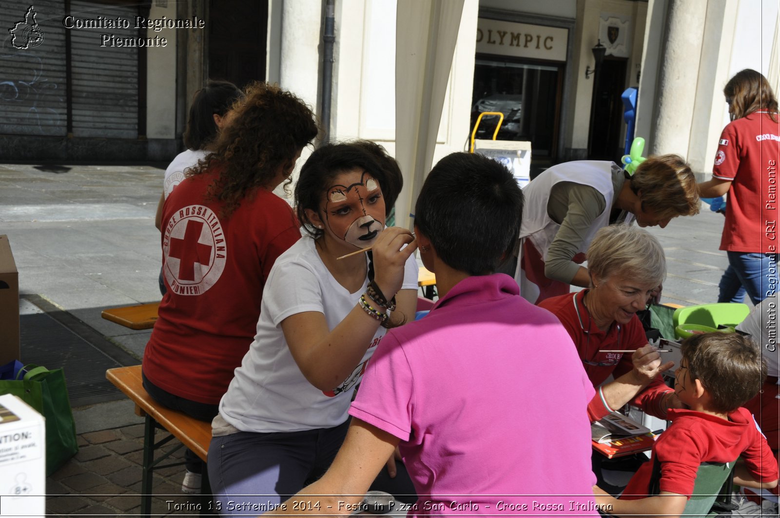 Torino 13 Settembre 2014 - Festa in P.zza San Carlo - Croce Rossa Italiana- Comitato Regionale del Piemonte