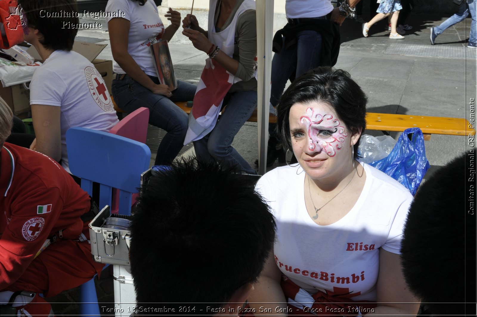 Torino 13 Settembre 2014 - Festa in P.zza San Carlo - Croce Rossa Italiana- Comitato Regionale del Piemonte